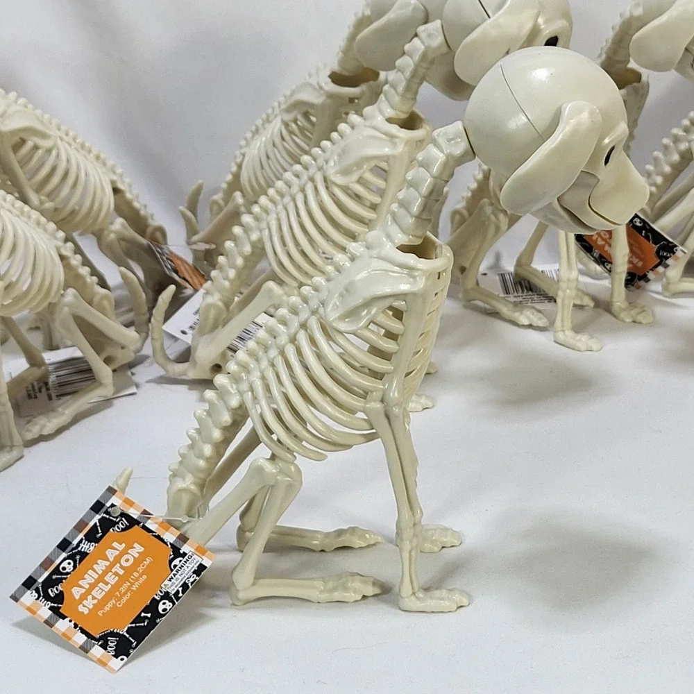 Halloween Puppy Dog Animal Skeleton 7.2